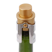 Portable Stainless Vacuum Pump Sealed Champagne Sparkling Wine Bottle Stopper Sealer Bar Wine Plug Liquor Flow Wine Bottle Cap 2024 - buy cheap