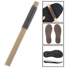Cuchillo de madera antideslizante con suelas de goma, herramienta de reparación de accesorios para zapatos, bricolaje 2024 - compra barato