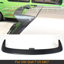 Alerón de techo trasero de fibra de carbono para coche, alerón de ala para Volkswagen VW Golf 7 VII MK7 estándar 2014-2017, no GTI, FRP 2024 - compra barato
