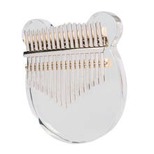 Kalimba 17 Key Thumb Piano with Eva Bag, Acrylic Finger Piano 2024 - buy cheap