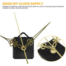 Silent Quartz Wall Clock Movements Mechanisms Spindle Gold Hands Kit Battery Powered DIY Replacement For Clock Repair Tool Parts 2024 - buy cheap