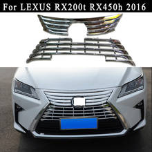 Grade dianteira de carro para lexus rx300 rx450h 2016, acessório de modificação do carro 2024 - compre barato