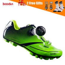 BOODUN-zapatos de ciclismo para hombre, zapatillas reflectantes para bicicleta de montaña o de carretera, para carreras de triatlón 2024 - compra barato