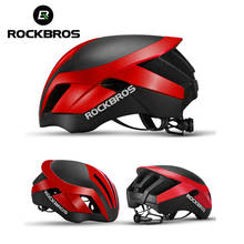 ROCKBROS-casco de ciclismo 3 en 1 para hombre, con luz de seguridad, reflectante EPS, moldeado integralmente, neumático 2024 - compra barato