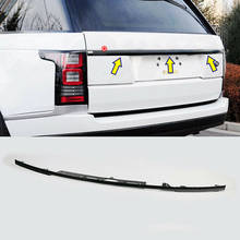 For Land Rover Range Rover Vogue L405 2013-2020 Silver Black Rear Door Tailgate Trunk Molding Trim Cover 2024 - buy cheap