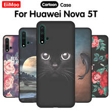 EiiMoo Fashion Cartoon Case For Huawei Nova 5T Cases Silicone Soft TPU Back Cover For Huawei Nova 5 T Nova5 5Pro Phone Cover 2024 - buy cheap