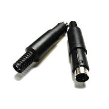 Nchtek-mini plug macho para vídeo s-video, adaptador com cabo de plástico, 4 pinos, 10 unidades 2024 - compre barato