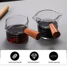 Transparent Glass Measuring Cup Milk Coffee Pitcher Cup Heat Resistant Cup With Scale Kitchen Baking Tools 2024 - buy cheap