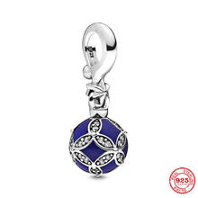 New 925 Sterling Silver Charm Blue Christmas Ornament Dangle Charm Beads Fit Pandora Bracelet & Necklace Jewelry 2024 - buy cheap