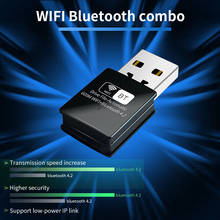 USB Wi-Fi адаптер, 600 Мбит/с, Bluetooth 4,2, 802.11n 2024 - купить недорого