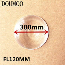 big size fresnel lens Diameter 300 mm  Focal length 120mm Round  Fresnel Lens  thickness 2mm circle lens for DIY 2024 - buy cheap