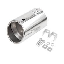 X AUTOHAUX Universal Car Stainless Steel Exhaust Rear Tail Muffler Tip Pipe Fit Diameter 3.18cm/1.25" to 5.08cm/2" 2024 - buy cheap