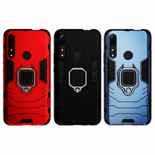 Funda a prueba de golpes para Huawei Honor 9X, carcasa Premium con soporte de anillo, carcasa trasera de teléfono para Honor 9X Global, Honor 9X 9 X Coque 2024 - compra barato