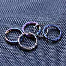 1/2 PCs Titanium Alloy EDC Key Chain Portable Keyring Buckle Key Ring Circle Clip Outdoor Camping Travel Hanging Tool 2024 - buy cheap