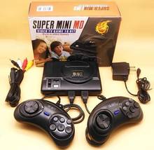2021 Retro Mini TV Video Game Console For Sega 16 Bit Games with 208 Built-in Games Gamepads AV 2024 - buy cheap