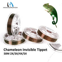 Maximumcatch Chameleon Invisible Tippet Fly Fishing Line 50M 2X/3X/4X/5X Fly Line 2024 - buy cheap
