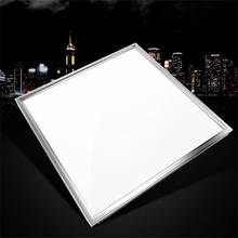 Panel de luz LED cuadrado para techo, 4 Uds., 600mm x 600mm, 38W, 48W, AC85-265V + Controlador led, Envío Gratis por DHL/Fedex 2024 - compra barato