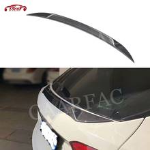 Fibra de carbono/frp traseiro boot spoiler tronco meio guarnição asas para maserati levante s esporte 2016-2018 estilo do carro 2024 - compre barato