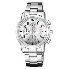 Men Sports Watches Fashion Casual Men Watches Stainless Steel Quartz Wristwatches Geneva montre homme horloge heren reloj hombre 2024 - buy cheap
