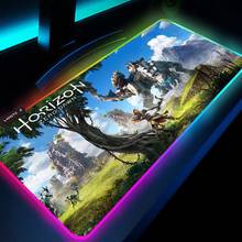 Коврик для мыши Horizon Zero Dawn, игровой коврик Rgb под заказ, большой, размер Xxl 2024 - купить недорого