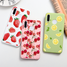 Summer Fruit Soft Case For Huawei P30 P40 P20 Honor 20 Pro 10 Lite 10i 20i 8X P Smart Y6 Y7 Y9 Prime 2019 Cover Cherry Pineapple 2024 - buy cheap
