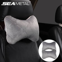 Universal Car Headrest Pillow Set Four Seasons Head Neck Cushion Neckrest Head Protector Auto Accessories Memory Cotton for Cars 2024 - buy cheap