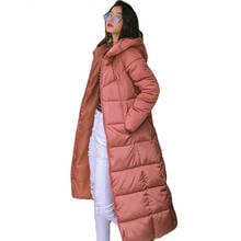 Plus size 6XL padded jacket woman winter jacket female new parker down jackets women loose thick long cotton overcoat 2024 - buy cheap