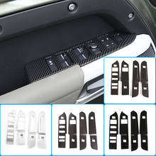 LHD&RHD ABS Car Window Lift Switch Button Control Panel Frame Cover Trim For Land Rover Defender 90 110 2020-21 Auto Accessories 2024 - buy cheap