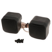 Pair Of Car Silk Square Tweeter Speakers Treble Stereo Audio Loudspeaker 2024 - buy cheap