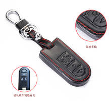 Leather Car Key Case Holder For Daihatsu Tanto LA610S LA150S Move Custom Moovecanvas LA800S LA600S Toyota 4 Button Remote Cover 2024 - buy cheap