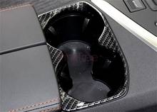 Carbon Fiber Color  Interior Cup Holder For Peugeot  5008 3008 GT 2017 2018  Styling Accessories 2024 - buy cheap