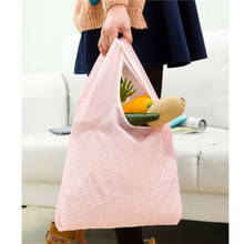 2020 de las mujeres bolsas de compras Eco reutilizable plegable bolso de hombro bolso Casual шопер de viaje plegable холщовая сумка 2024 - compra barato