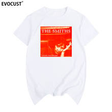 Camiseta de The Smiths Rock Band Meat Is Murder para hombre, Camisa de algodón para mujer, moda unisex, 1985 2024 - compra barato