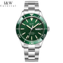 Carnival Brand Luxury Automatic Diving Watch For Men Fashion Luminous Waterproof 100M Mechanical Wrist Watches 2022 Reloj Hombre 2024 - buy cheap