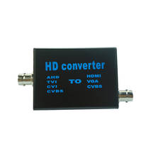 Brandoo ahd/tvi/cvi/cvbs para hdmi/vga/svbs conversor de sinal de vídeo 1080 p hd adaptador de transporte. direto da fábrica 2024 - compre barato