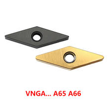 Original VNGA VNGA1604 VNGA160404 VNGA160408 160404 160408 A65 A66N Milling Carbide Insert Blade Lathe Turning Cutting Tool CNC 2024 - buy cheap