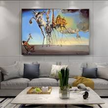 Salvador Dali Famous Art Canvas Paintings on the Wall Art Posters And Prints The Temptation of St. Anthony Classical Art Picture 2024 - buy cheap