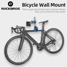 Rockbros-suporte de parede para bicicleta, estação de reparo de montagem rápida para bicicleta, mtb, road bike, rack fixo multiângulo 2024 - compre barato