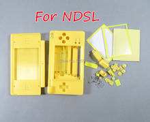 Carcasa completa para Nintendo DS Lite, recambio de piezas de reparación NDSL de edición limitada con botones y tornillos, carcasa de KitHousing, 5 Juegos 2024 - compra barato