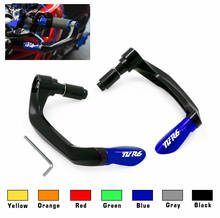 Guidão universal para motocicletas yamaha, para todos os anos, yzfr6, yzf, r6, 7/8 ", 22mm, cnc, freio e embreagem 2024 - compre barato