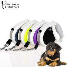 Hoopet 3/5m Pet Dog Collar Automatic Retractable Dog Leash Dog/Cat Puppy Traction Rope Walking Lead Pet Products Dog Harness 2024 - buy cheap