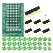 Double-side PCB Prototype Screw Terminal Block Shield Board Kit For MEGA-2560 Mega 2560 R3 Mega2560 R3 2024 - buy cheap