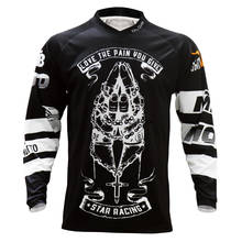 2021 new Spirit Blessing Pro moto Jersey mountain bike clothing motoT-shirt DH MX cycling shirts Offroad Cross motocross Wear 2024 - buy cheap