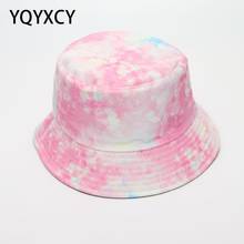 Yqyxcy chapéus para mulheres e homens, primavera verão unissex chapéu de balde feminino masculino hip hop moda coreana praia casual guarda-sol 2024 - compre barato