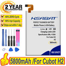 Top Brand 100% New 5800mAh Battery for Cubot H2 Batteries 2024 - buy cheap