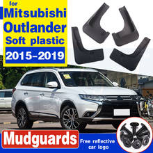 Guardabarros delanteros y traseros para coche Mitsubishi Outlander, 2015, 2016, 2017, 2018, 2019 2024 - compra barato
