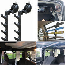 Suporte de vara de pescar com rack, rack de armazenamento de vara de pesca para rv, carro, caminhão, suv para manter suas varas de pesca seguras (1 par) 2024 - compre barato