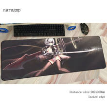 Nier-alfombrilla de ratón de 900x300x4mm, alfombrilla de ratón profesional, la mejor para juegos, hermosas y personalizadas, para teclado y pc 2024 - compra barato