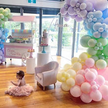 50pcs Rainbow Color Latex Balloons Air Balloon birthday Wedding party decorations kids globos baby shower party decor supplies 2024 - buy cheap