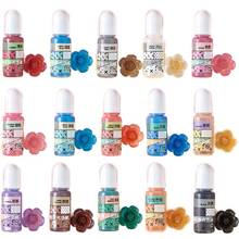 15 Colors Pearlescent Resin Pigment Kit Liquid Pearl-luster Resin Pigment Colorant Dye Resin Jewelry Making Tools Kit 2024 - buy cheap